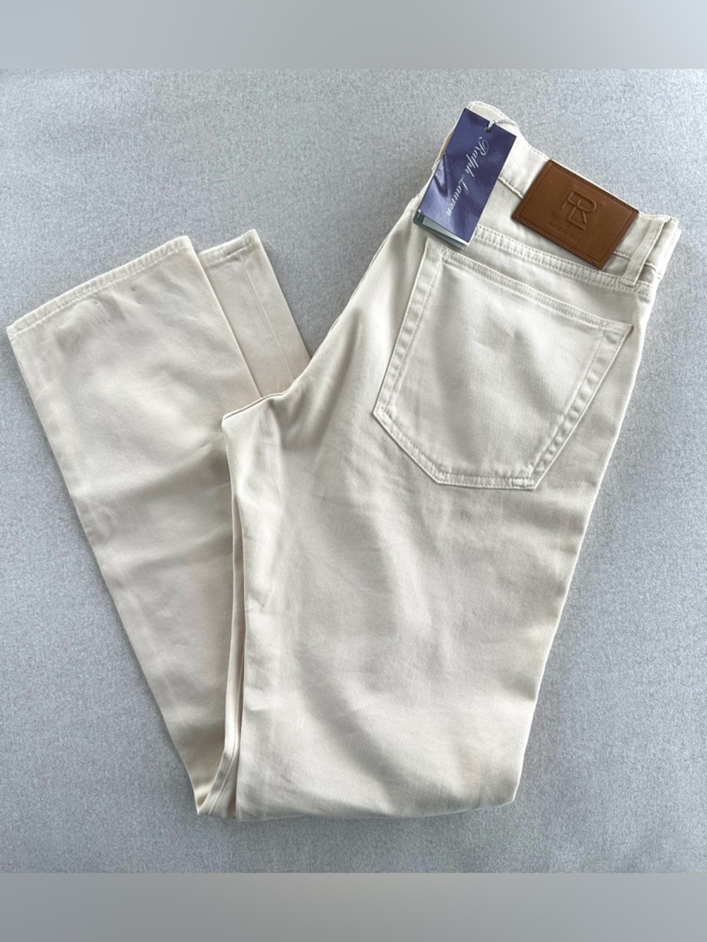 Ralph Lauren Purple Label Men's Sherrington 5-Pocket Twill Pants $695 32X32